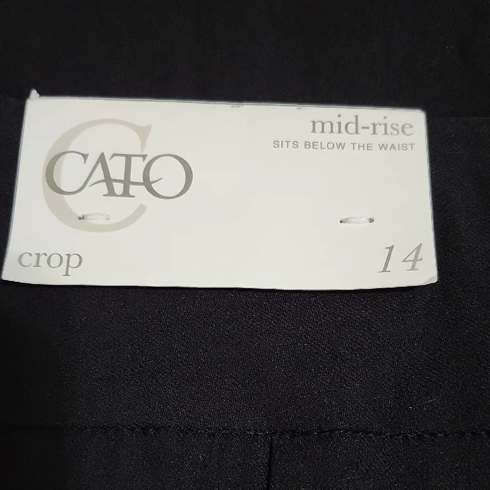 Cato Black Capris - Picture 5 of 8